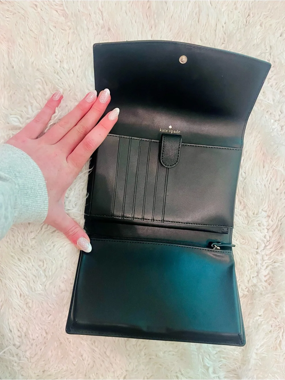 ♠️Kate Spade New York | Convertible Black Wallet on Chain / Crossbody Clutch♠️
